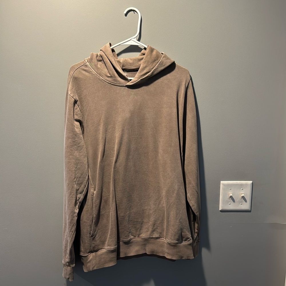 VA Men’s Hoodie Tan/Beige Medium